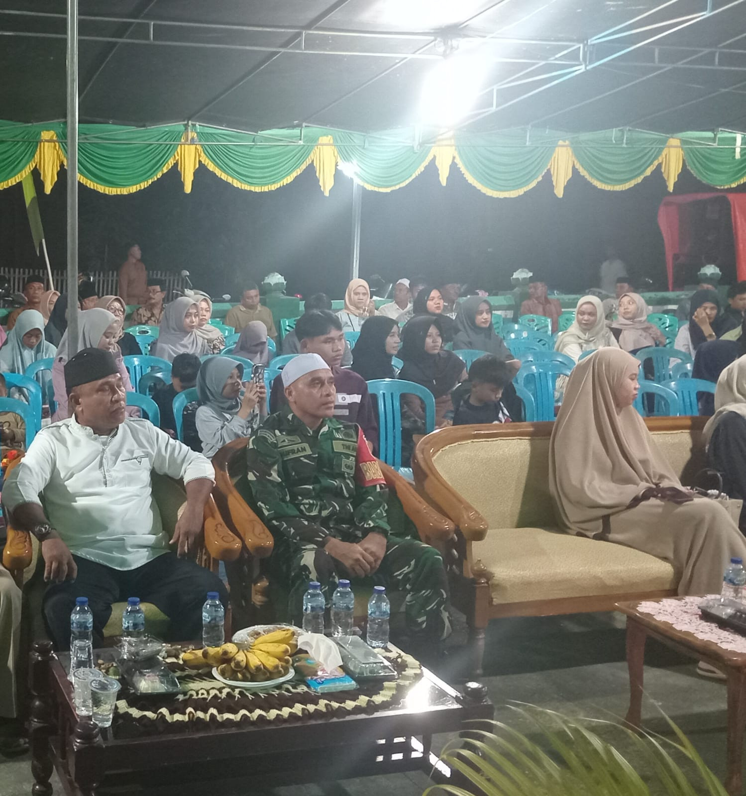 Kehangatan Halal Bihalal 1447 H di Masjid Al-Mubalighin Libatkan Babinsa Koramil Telaga